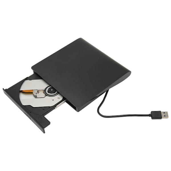 USB3.0 Extern DVD-brännare Ultratunn Extern DVD-enhet med USB C-adapter för Bärbara Datorer Stationära Datorer PC