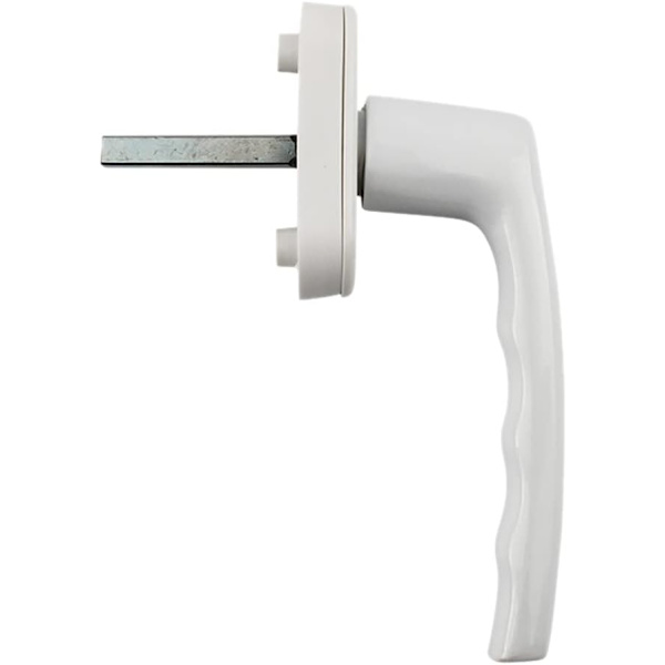 Hvidt vinduesgreb, 4 dele Universal vinduesgreb, aluminium