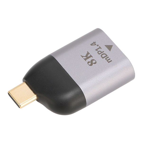 USB C - Mini DisplayPort -sovitin, pieni, Plug and Play, 8K 60Hz, USB Type C -uros Mini DP -naaras -sovitin