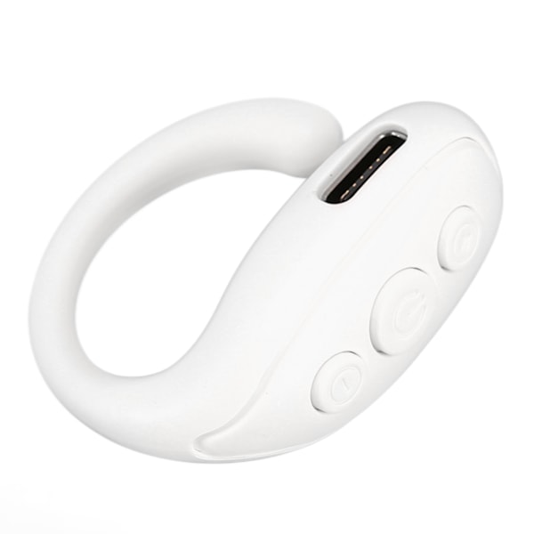 Mobiltelefon Bluetooth Fjernkontroll ABS Ringform Lang Batterilevetid Kamera Fjernutløser for Nettbrett Hvit