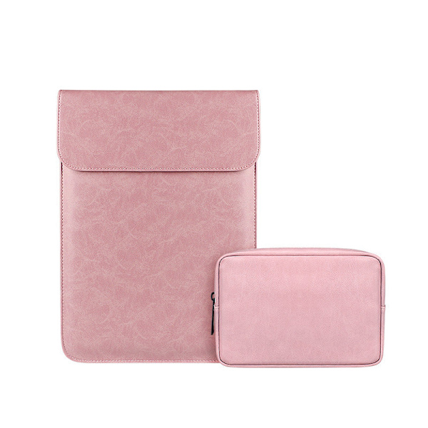 Case för 11 12 13 14 15 17 tum för MacBook Huawei Surface datorväska No029 Pink with packet 14.1-15.4(Macbook16)inch