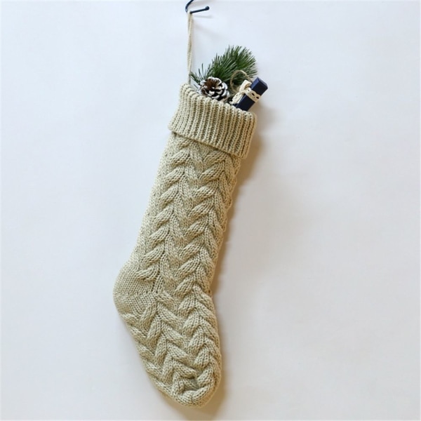 Julstrumpor Xmasstrumpor KHAKI