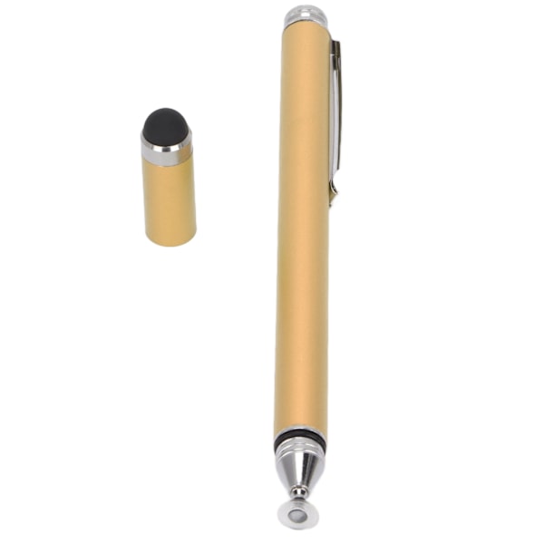 Stylus Penn 2 Funksjoner Praktisk Kompakt Bærbar Praktisk Berøringspenn for IOS Nettbrett for Kindle for IPhone Gull