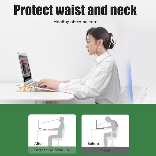 2 stk. Bærbare Laptop Stands til Skrivebord Tastatur Hæver Mini Universal Computer Holder Stands