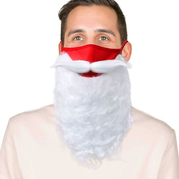 Sjov julemand skæg kostume juledekoration