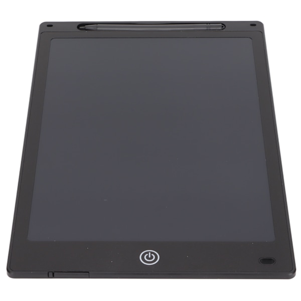 LCD Skrivetablet 12 tommer Øjenbeskyttelse Strålingsfri Miljøvenlig Holdbar Trykfølsom Lys Farve Doodle Board Sort