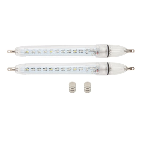 2 stk. LED Undervanns Fiskelys Nattfiske Lokkemiddel Lys Vanntett Blinkende Attraktivt Lys Flerfargede Blink