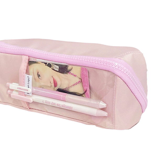 e Pencil Bag Students Big Pouch Brevpapper Skolmaterial A2