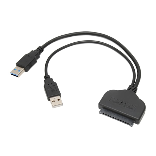 SATA till USB 3.0 Adapterkabel 6Gbps Höghastighets Plug and Play Hot Swap Hårddiskadapter för 2.5in HDD SDD