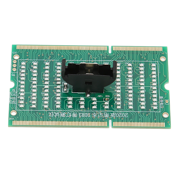 Datorminnestestare DDR3 Port Ljusdioder Framåt Bakåt Tillgänglig Moderkorts Minnesplats Testkort