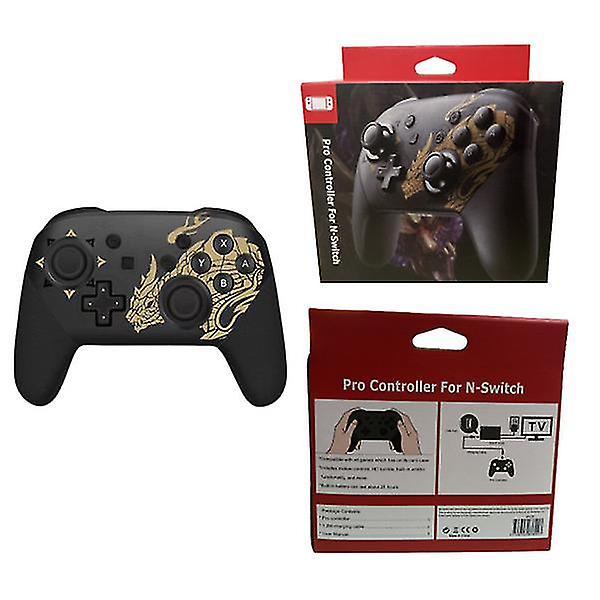 Monster Hunter Wireless Switch Controller: Pro Gamepad för Nintendo Switch, Remote Gamepad, Enhanced Gaming Experience, konsoltillbehör