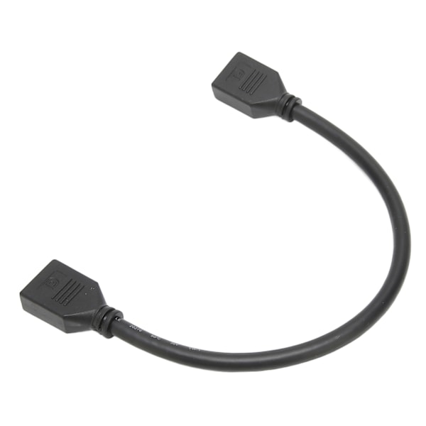 DP Naaras-Naaras Jatkojohto Korkea Resoluutio 4Kx2K Kullattu 30cm Pituus 2 Porttia DP Jatkoadapterikaapeli