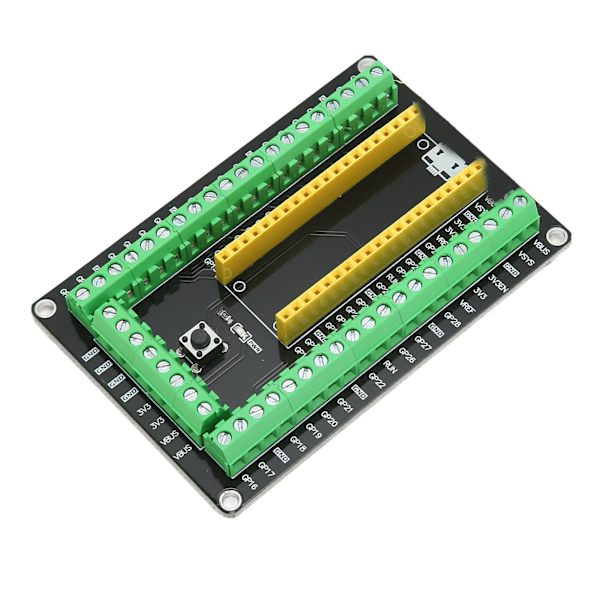 Laajennuskortti Raspberry Pi:lle Pico-kehityskortille GPIO-liitinlohkon Breakout-kortille