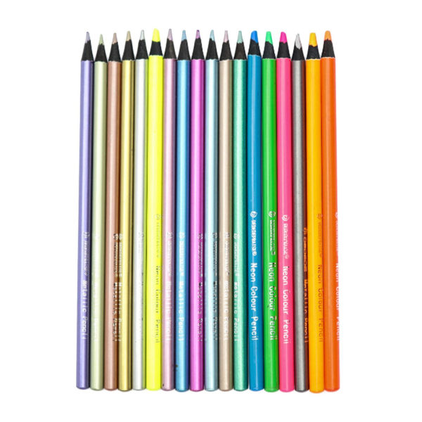 1/2 värikkäitä värikynäpaketteja lapsille ja aikuisille taideprojekteihin 18 color Type D 2PCS