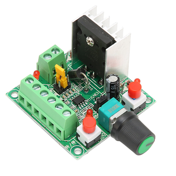 PWM Justerbar Stepper Motor Kontroller DC 5‑12V 15‑160V 3 Frekvenser PCB Kort Signalgenerator Hastighetsregulator