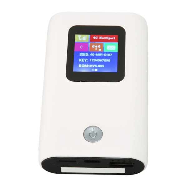 4G WiFi Router Nano SIM-kort Slot 300Mbps 10 Brugeres Kapacitet Powerbank Funktion Mobil WiFi Hotspot til Europa Region