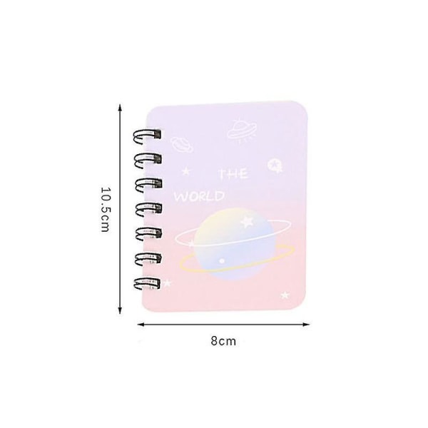 3 set A7 sido flip loop bokficka Mini Notebook Dagbok