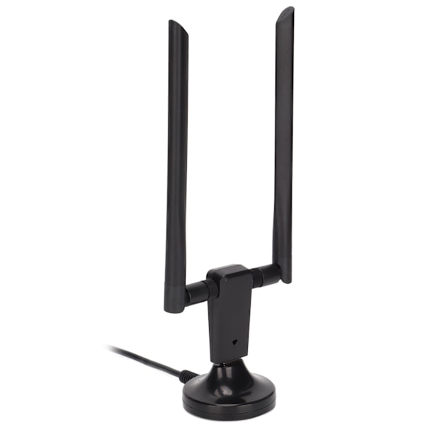 WiFi Adapter Dobbel 5Dbi Antenne 802.11ac 5G 2.4G USB3.0 1200Mbps Høy Gain USB Nettverkskort for Laptop Stasjonær PC