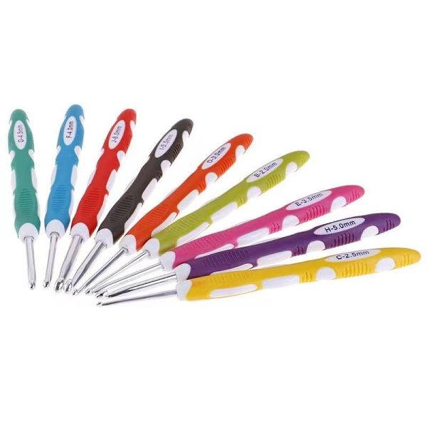9-delad ergonomisk set i aluminium med mjukt handtag, ZQKLA