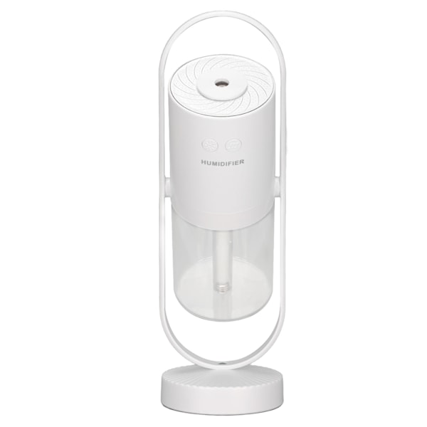 360° Rotasjon Luftfuktere 3.5W USB Stille Fargerikt Nattlys 40ML/T Sprayvolum 200ml Kapasitet Projeksjonsluftfukter