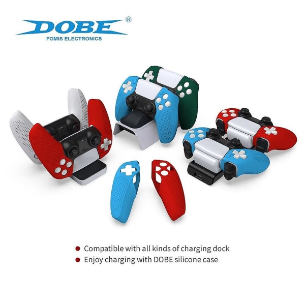 Sony PlayStation PS5 -kuori DualSense -ohjaimelle, pelivarusteet, peliohjain, joystickit Green