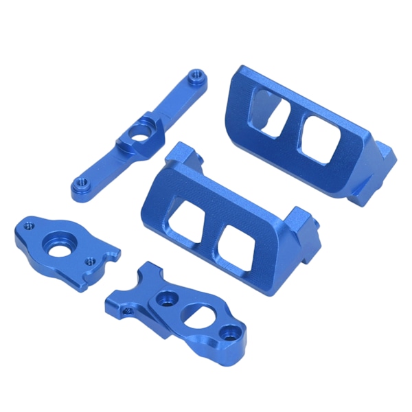 Styrgrupp Servo Skyddsfäste i Aluminiumlegering för Traxxas E Revo VXL 1/16 RC Bil Blå