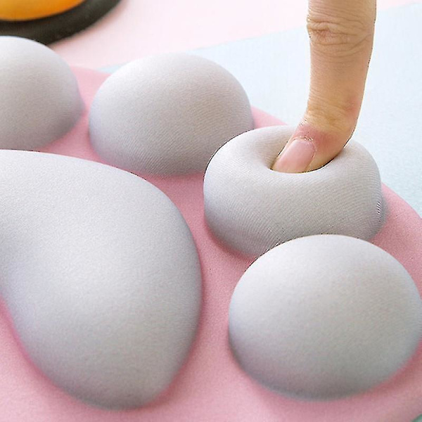3d sød musemåtte Anime Blød Silikone Cat Claw Musemåtte Håndledsstøtte Memory Foam 2
