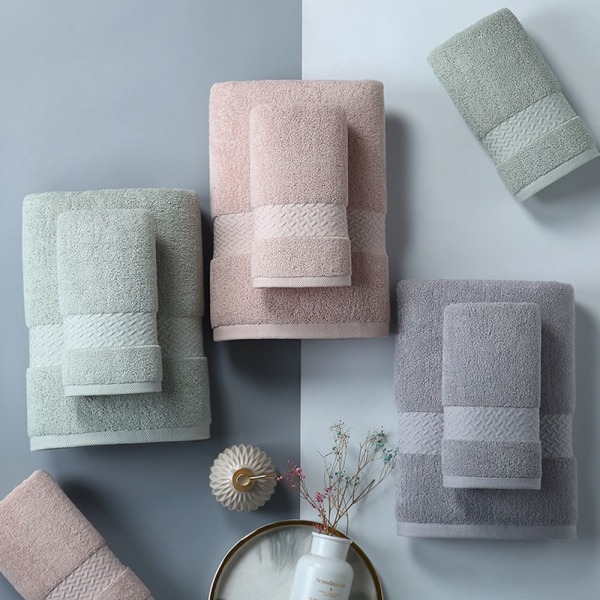 Håndkle Badehåndkle GRÅ FIRKANTISK HÅNDKLE FIRKANTISK HÅNDKLE grey square towel-square towel