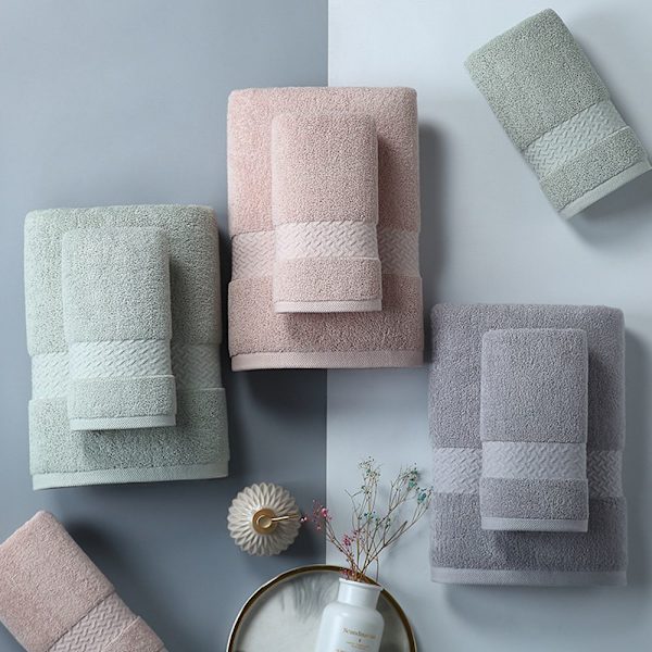 Håndkle Badehåndkle ROSA FIRKANTIG HÅNDKLE FIRKANTIG HÅNDKLE pink square towel-square towel