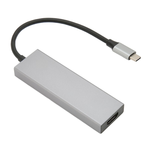 5-in-1 USB C -keskitin USB3.0 USB2.0 -muistikorttipaikalla, muistikorttipaikalla ja HD-multimedialiitännällä varustettu moniporttisovitin IOS-tabletille