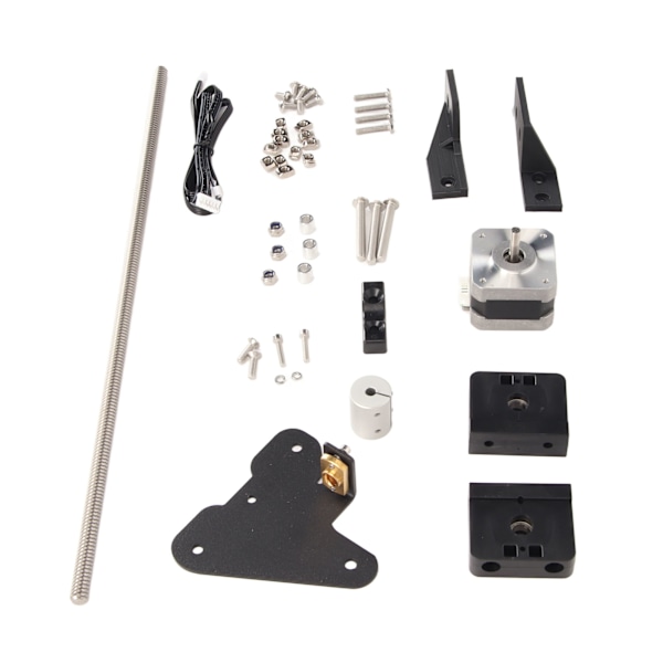 Dubbel Z-axel Kit Stabil Struktur Stark Metall Enkel Installation Ledarsskruv Uppgraderingskit för Ender 3 Pro V2 3D-skrivare