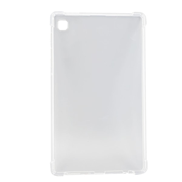 Tabletfodral Mjuk TPU Silikon Exakta Utskärningar Transparent 4 Hörn Dämpande Fodral för Tab A7 Tablet Skydd
