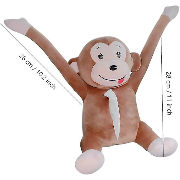 Tecknad Monkey Tissue Box Lock
