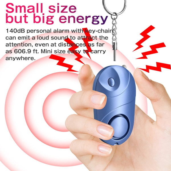 Personligt larm [3-pack],  Safe Sound Personal Security Alarm 140