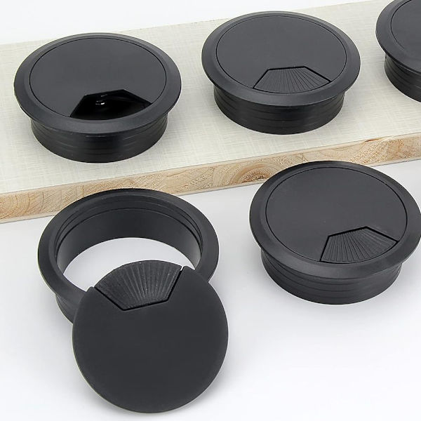 4 stk Retro Henge Oppbevaringsveske, Bomullslin Henge Oppbevaringsveske Foldbare Små Kurver med Håndtak for Leksaker Sminke-Nøkler