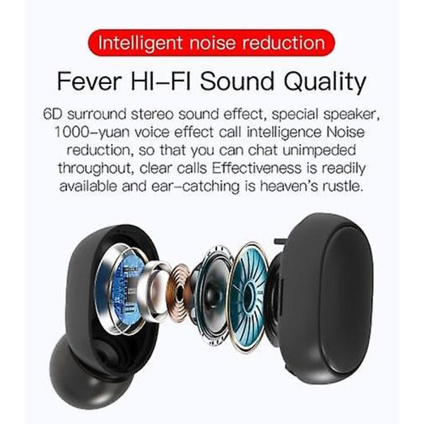 Mini TWS Twins True-Wireless In-Ear BT5.0 hörlurar