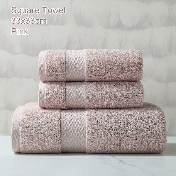 Håndkle Badehåndkle ROSA FIRKANTIG HÅNDKLE FIRKANTIG HÅNDKLE pink square towel-square towel
