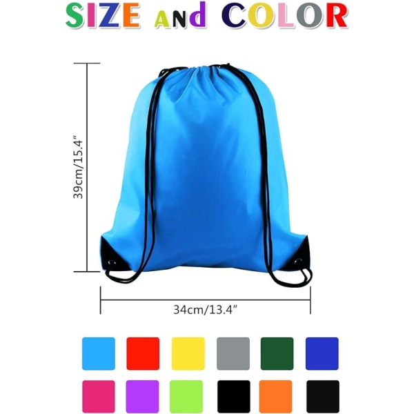 12-pak Shark Party Favors-poser Shark Drawstring-poser Bulk Goodie Bags