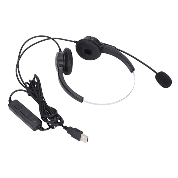 USB-kuulokemikrofoni puhelukeskukseen kokouksiin Skype-puheluihin videoneuvotteluihin virtuaaliseen oppimiseen verkko-opetukseen