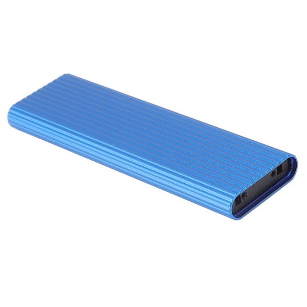 M.2 SSD-kapsling Adapter Verktygsfri Aluminiumlegeringsskal Höghastighets USB C 3.1-kapsling Adapter för Hemmakontor