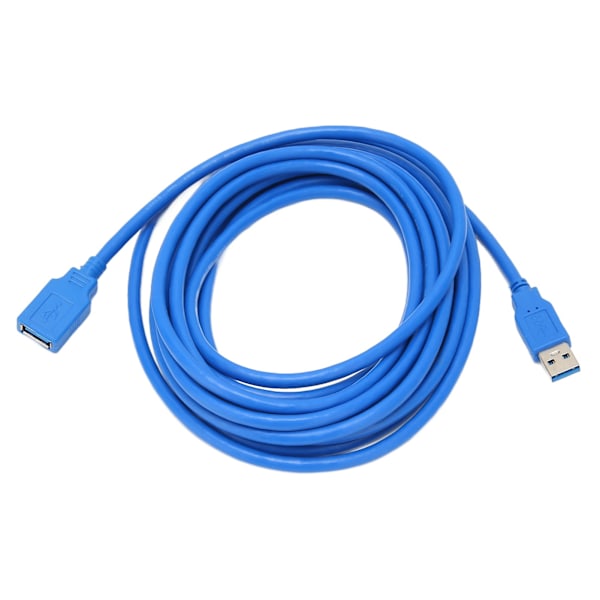 USB 3.0 Forlængerkabel 5Gbps Høj Hastighedsoverførsel 5m Let Bærbart Højtydende Dataforlængerkabel til Hjemmet