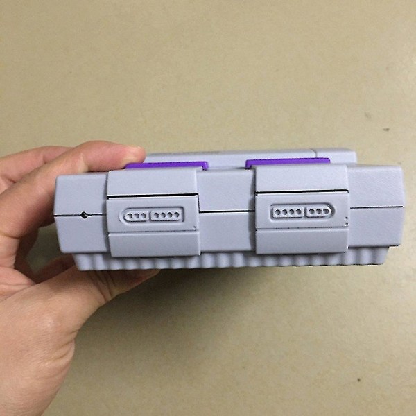 Classic Mini Edition Console Underhållningssystem kompatibelt med för Super Nintendo-spel Retro handhållen mini-videospelskonsol