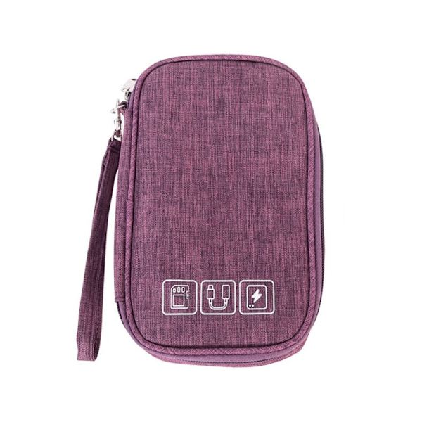 Förvaringsväska Cable Organizer LILA purple
