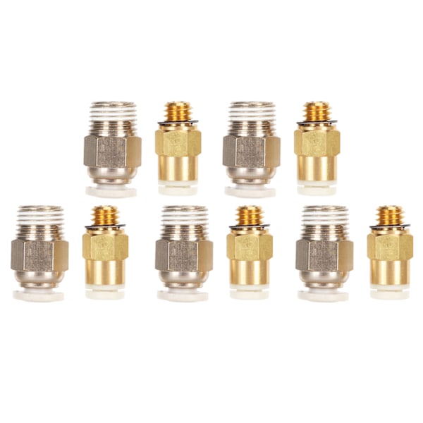 5 Set PC4 M6 Pneumatisk Koppling Push to Connect PC4 01 Snabbkoppling för CR 10 10S S4 S5 CR 10S Pro för Ender 3