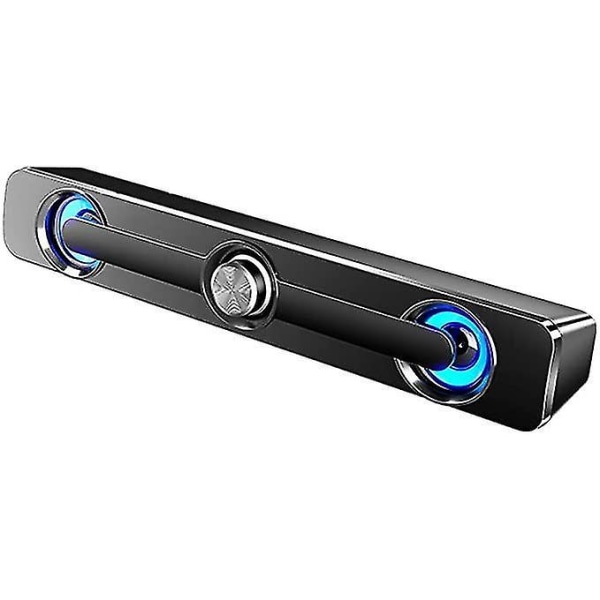 USB-høyttalere Trådløs PC 9d Stereo Sound Bar Desktop Audio Soundbar