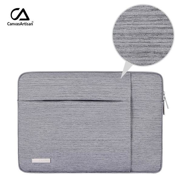datorväska datorfodral / fodral till laptop bärbar dator ljusgrö 15 tommer