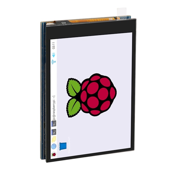 2,8 tommer Touch Screen Kapacitiv Touch IPS Skærm 40pin GPIO Interface Nem Installation LCD Modul Monitor