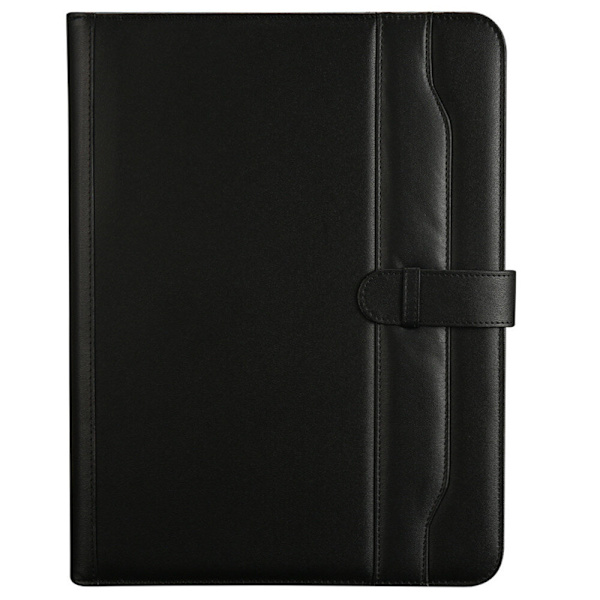 A4 File Organizer Portfolio Mapp Dokumentväskor PU Läder