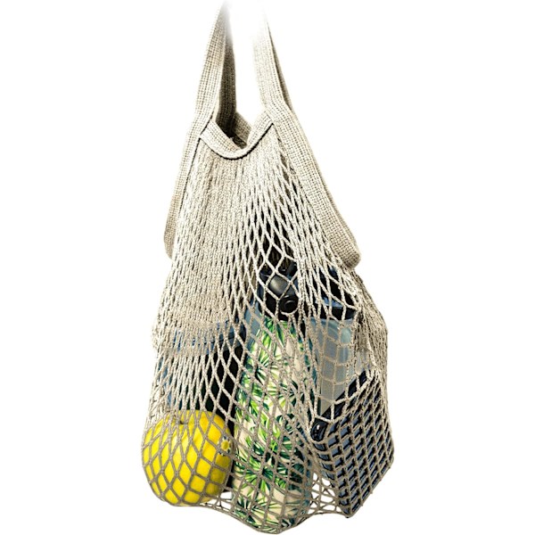 Genanvendelig Mesh Indkøbspose Hvid