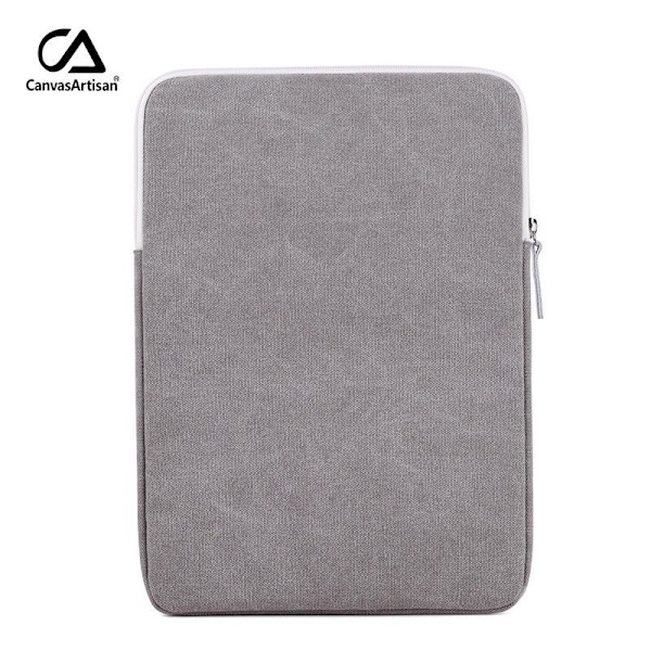 Laptop taske computer sleeve / etui til laptop bærbar computer lysegrå 14 tommer